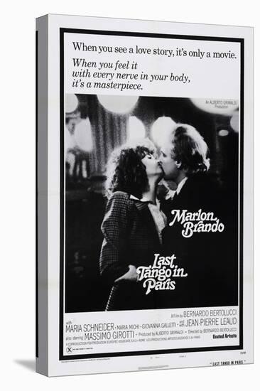 Last Tango in Paris, Maria Schneider, Marlon Brando, 1972-null-Stretched Canvas