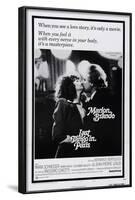 Last Tango in Paris, Maria Schneider, Marlon Brando, 1972-null-Framed Art Print