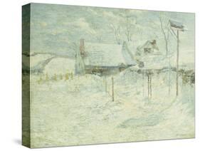 Last Touch of Sun-John Henry Twachtman-Stretched Canvas