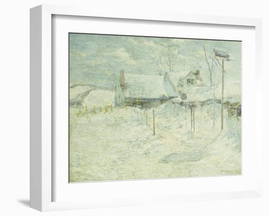 Last Touch of Sun-John Henry Twachtman-Framed Giclee Print