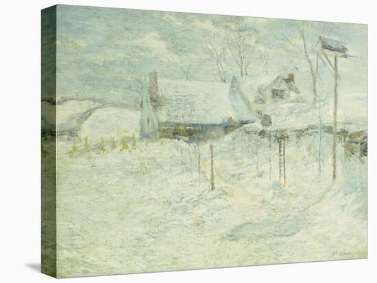 Last Touch of Sun-John Henry Twachtman-Stretched Canvas