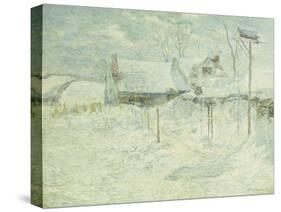 Last Touch of Sun-John Henry Twachtman-Stretched Canvas