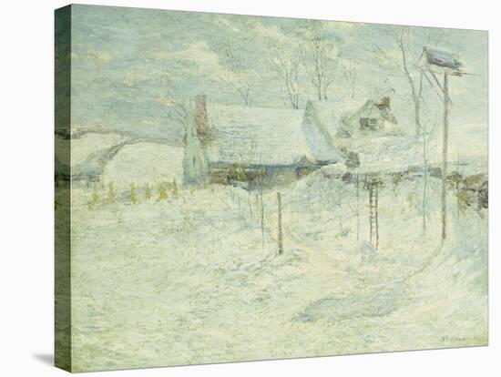 Last Touch of Sun-John Henry Twachtman-Stretched Canvas