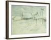 Last Touch of Sun-John Henry Twachtman-Framed Giclee Print