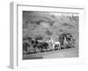 Last Trip of the "Deadwood Coach" Photograph - Black Hills, SD-Lantern Press-Framed Art Print