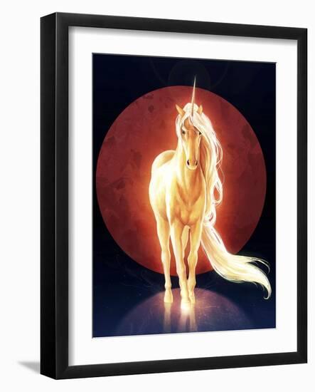 Last Unicorn-JoJoesArt-Framed Giclee Print