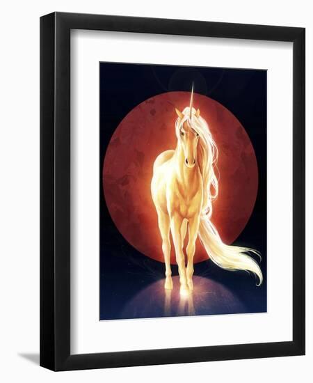 Last Unicorn-JoJoesArt-Framed Giclee Print