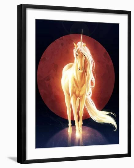 Last Unicorn-JoJoesArt-Framed Giclee Print