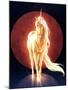 Last Unicorn-JoJoesArt-Mounted Giclee Print