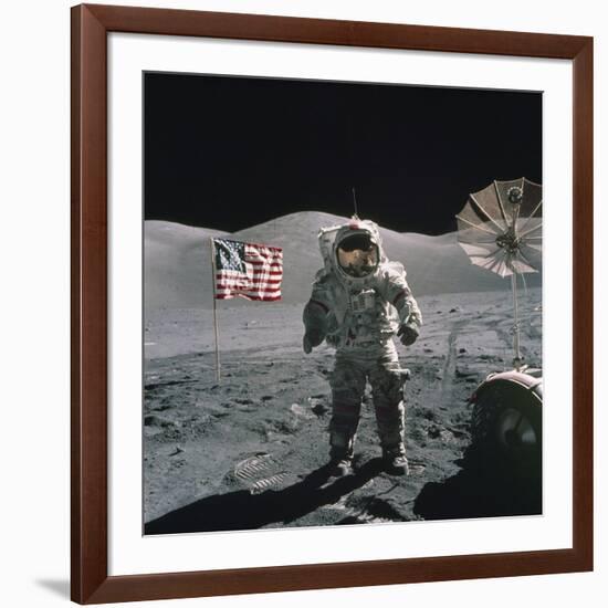 Last US Manned Mission - Dec 12, 1972-null-Framed Giclee Print