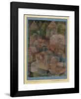 Last Village in the PH Valley-Paul Klee-Framed Giclee Print