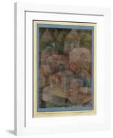 Last Village in the PH Valley-Paul Klee-Framed Giclee Print