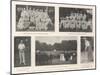 Last Week's Tennis and Croquet Tournaments and Public School Cricket-null-Mounted Giclee Print