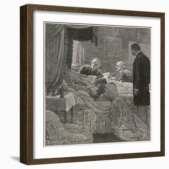 Last Will and Testament-Lucien Davis-Framed Art Print