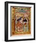 Lat 8850 F.81V St. Mark, French, from the Court School of Charlemagne-French School-Framed Giclee Print