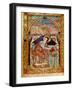 Lat 8850 F.81V St. Mark, French, from the Court School of Charlemagne-French School-Framed Giclee Print