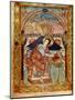 Lat 8850 F.81V St. Mark, French, from the Court School of Charlemagne-French School-Mounted Giclee Print