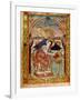 Lat 8850 F.81V St. Mark, French, from the Court School of Charlemagne-French School-Framed Giclee Print