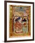 Lat 8850 F.81V St. Mark, French, from the Court School of Charlemagne-French School-Framed Giclee Print