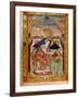 Lat 8850 F.81V St. Mark, French, from the Court School of Charlemagne-French School-Framed Giclee Print