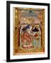 Lat 8850 F.81V St. Mark, French, from the Court School of Charlemagne-French School-Framed Giclee Print