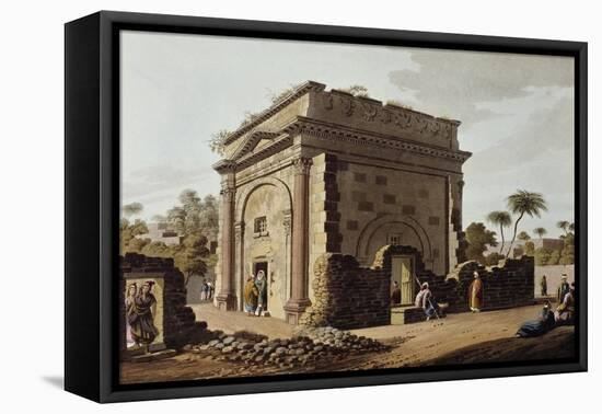 Latakia, Triumphal Arch, 1803, Engraving Taken from Views of Syria-Luigi Mayer-Framed Stretched Canvas