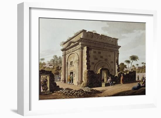 Latakia, Triumphal Arch, 1803, Engraving Taken from Views of Syria-Luigi Mayer-Framed Giclee Print