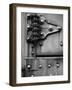 Latch door of a railcar-Panoramic Images-Framed Photographic Print