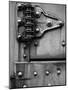 Latch door of a railcar-Panoramic Images-Mounted Photographic Print