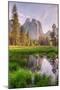 Late Afternoon at Cathedral Rocks, Yosemite Valley-Vincent James-Mounted Photographic Print