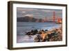 Late Afternoon, Baker Beach, San Francisco-Vincent James-Framed Photographic Print