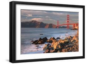 Late Afternoon, Baker Beach, San Francisco-Vincent James-Framed Photographic Print