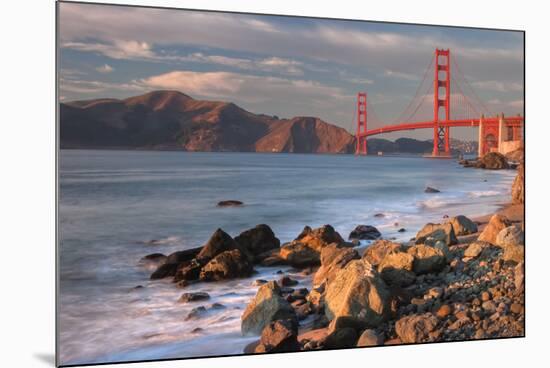 Late Afternoon, Baker Beach, San Francisco-Vincent James-Mounted Photographic Print