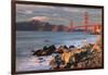 Late Afternoon, Baker Beach, San Francisco-Vincent James-Framed Photographic Print