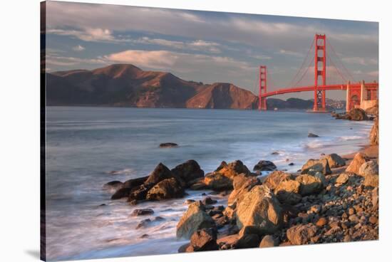 Late Afternoon, Baker Beach, San Francisco-Vincent James-Stretched Canvas
