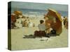 Late Afternoon, Coney Island-Edward Henry Potthast-Stretched Canvas