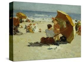 Late Afternoon, Coney Island-Edward Henry Potthast-Stretched Canvas