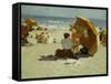 Late Afternoon, Coney Island-Edward Henry Potthast-Framed Stretched Canvas