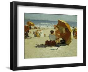 Late Afternoon, Coney Island-Edward Henry Potthast-Framed Giclee Print