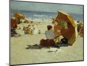 Late Afternoon, Coney Island-Edward Henry Potthast-Mounted Giclee Print