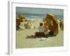 Late Afternoon, Coney Island-Edward Henry Potthast-Framed Giclee Print