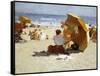 Late Afternoon, Coney Island-Edward Henry Potthast-Framed Stretched Canvas