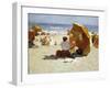 Late Afternoon, Coney Island-Edward Henry Potthast-Framed Giclee Print