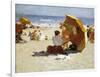 Late Afternoon, Coney Island-Edward Henry Potthast-Framed Giclee Print