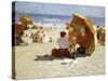 Late Afternoon, Coney Island-Edward Henry Potthast-Stretched Canvas