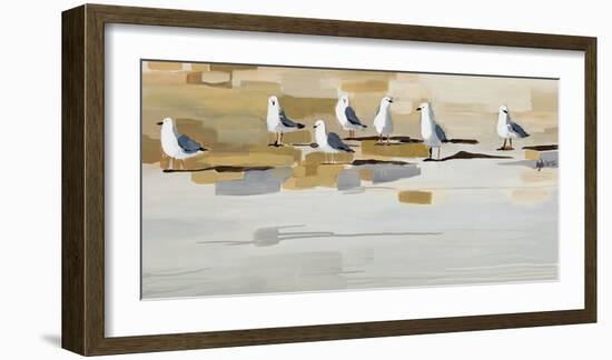 Late Afternoon Gathering  -Angela Maritz-Framed Giclee Print