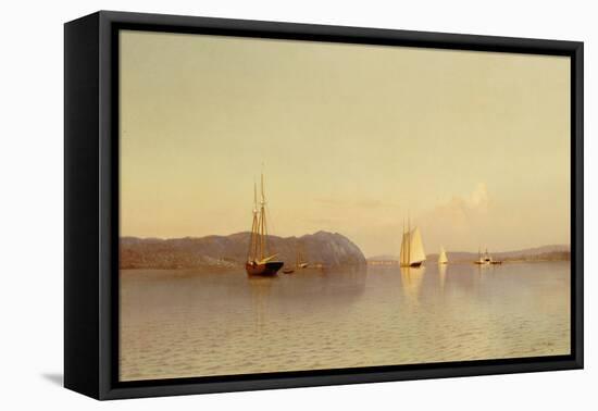 Late Afternoon, Haverstraw Bay-Francis Augustus Silva-Framed Stretched Canvas