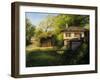 Late Afternoon In Bojenci-kirilstanchev-Framed Art Print