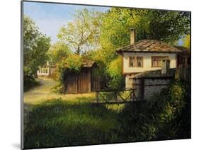 Late Afternoon In Bojenci-kirilstanchev-Mounted Art Print