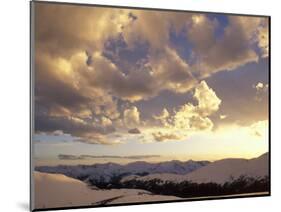 Late Afternoon in the Rocky Mountains, Rocky Mountain National Park, Colorado, USA-Jerry & Marcy Monkman-Mounted Photographic Print